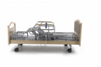 Кровать электрическая MED-MOS DB-2B с поворотным креслом в левую сторону (светлое дерево)